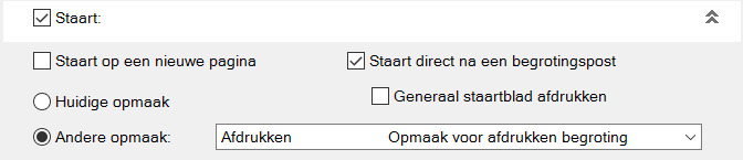 AfdrukOptieStaart