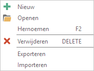 Functionaliteit Codelijsten