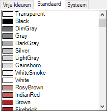OpmaakWijzstandaardKleur